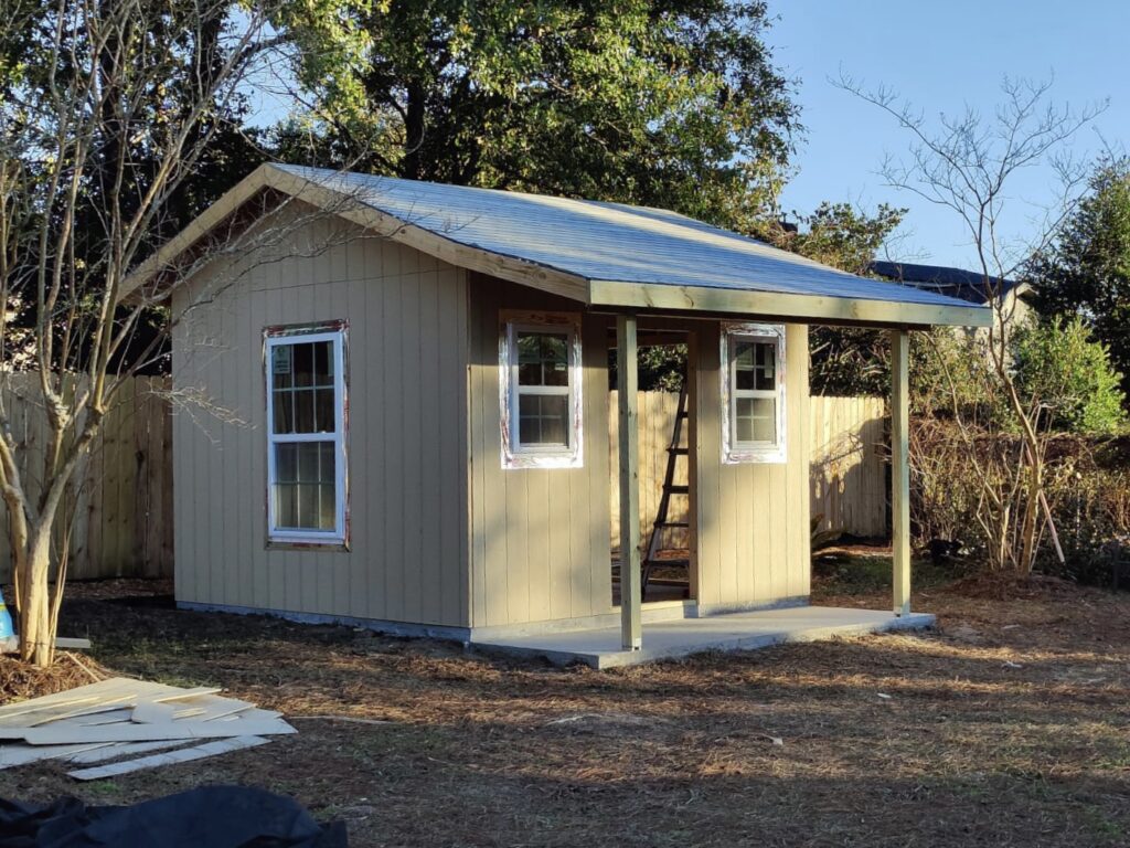 pensacola fl shed yard building construction