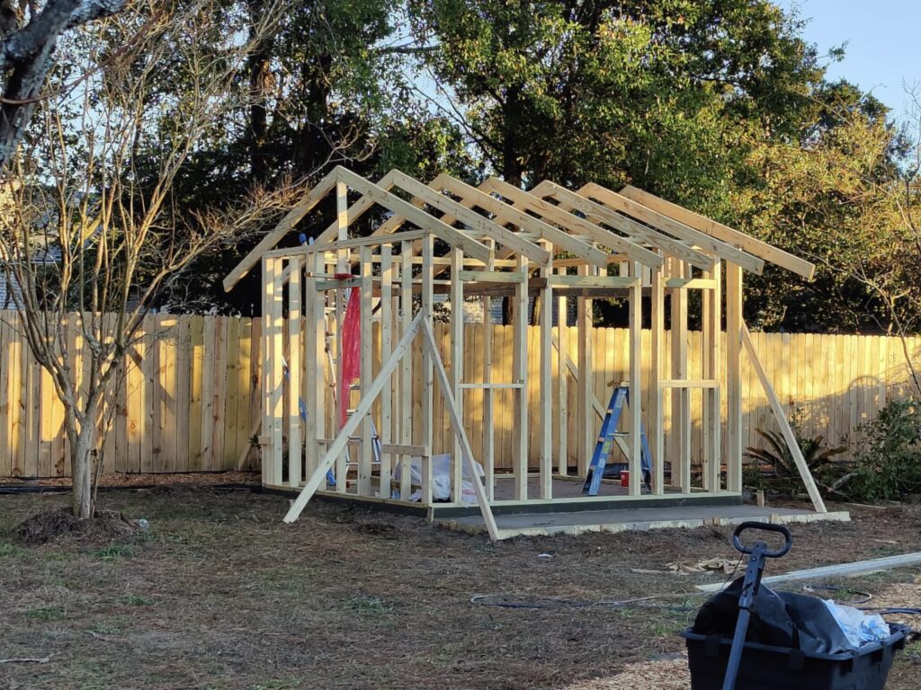 pensacola handyman outdoor building shed